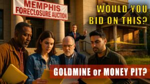 In this episode, the crew dives deep into the strategy of buying and flipping foreclosures in Memphis. Joined by Nate and Jeff, the team uncovers exactly how the foreclosure process works, the risks involved, and how to mitigate those risks for maximum profit. Whether you're a seasoned real estate investor or someone thinking about getting into the Memphis market, this episode pulls back the curtain on the courthouse steps auction game.