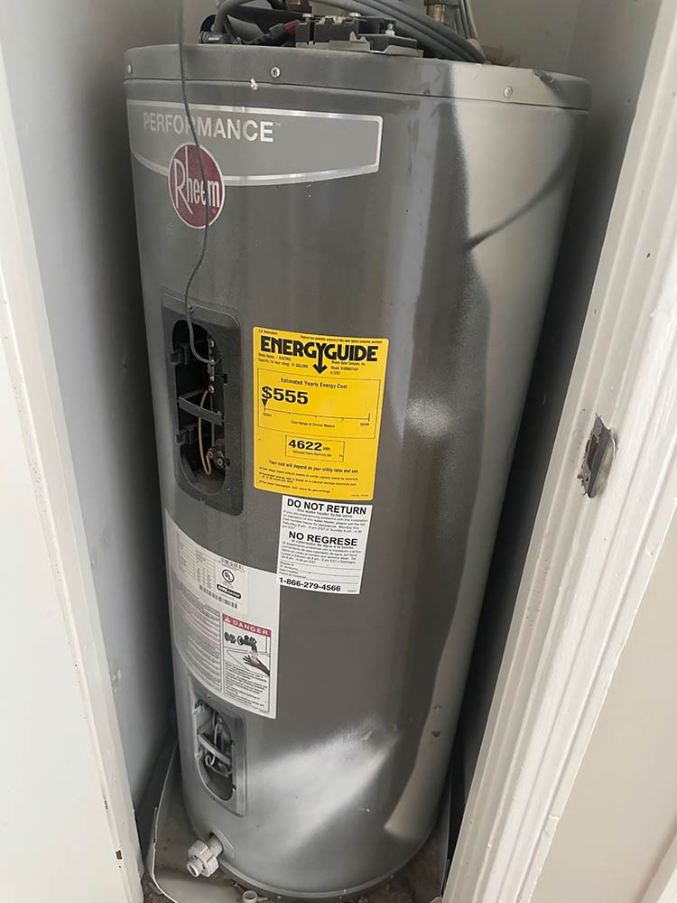 Brand new water heater in Memphis rental property for sale