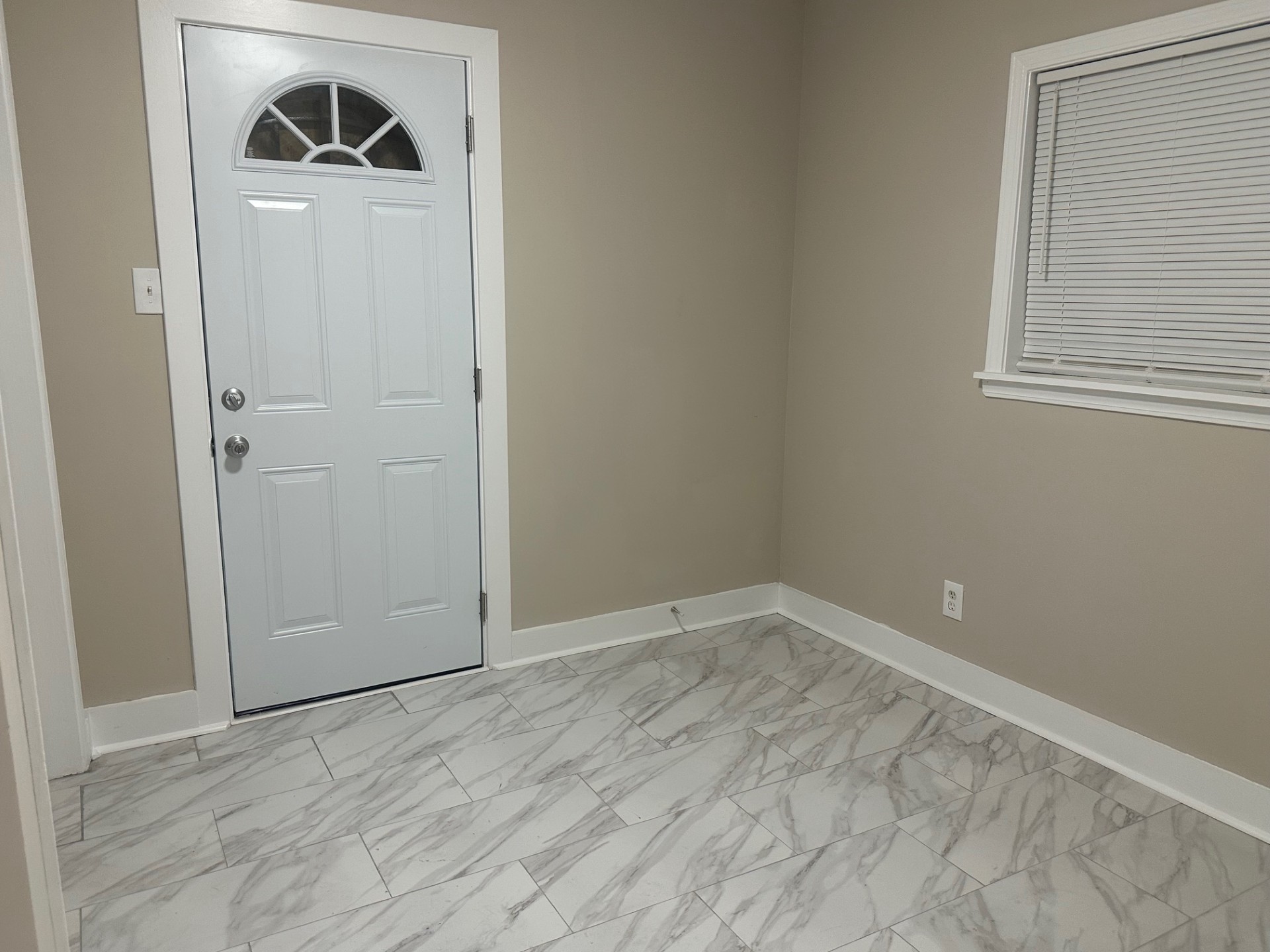 Upgraded electrical meter and emergency disconnect panel installed outside