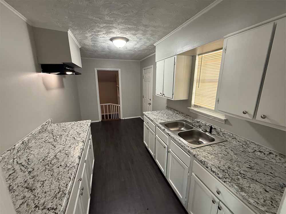 Second bathroom with updated fixtures in family home