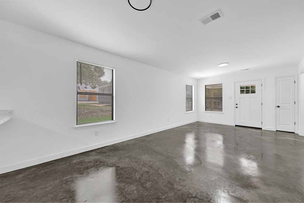 Rear exterior and yard—turnkey Memphis investment opportunity, new build
