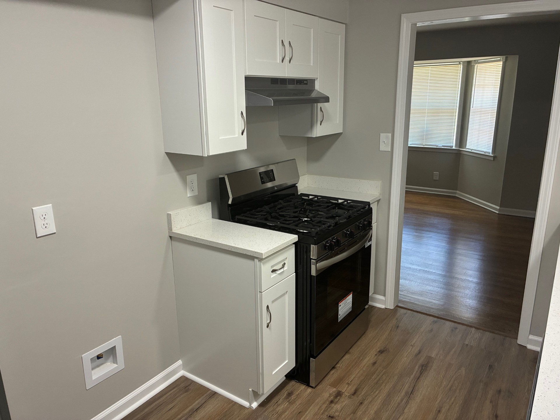 Half Bathroom with New Fixtures - Investment Property Memphis