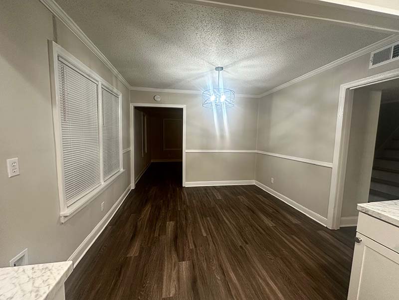 Renovated Bathroom with New Fixtures and Flooring