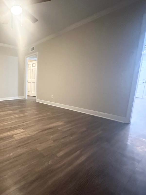 Spacious Bedroom with New Carpet and Fresh Paint