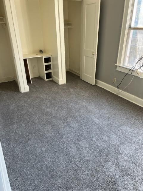 Living Room with Updated Flooring in Memphis Home