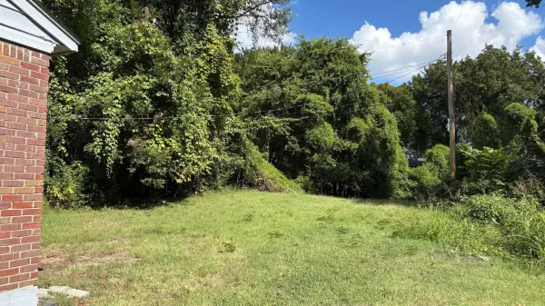 Spacious yard area at 2436 Sparks St Memphis TN investment property