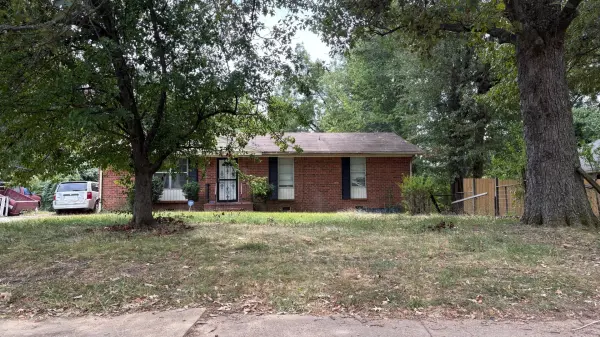 Front View of Tenant Occupied 4 Bedroom Home on Raleigh-Lagrange Road Memphis TN